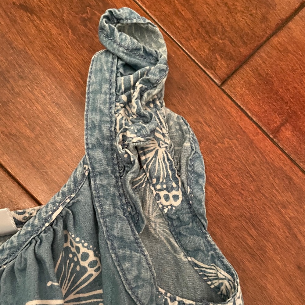 Gymboree Denim Ruffle Size 7 - Picture 4 of 6